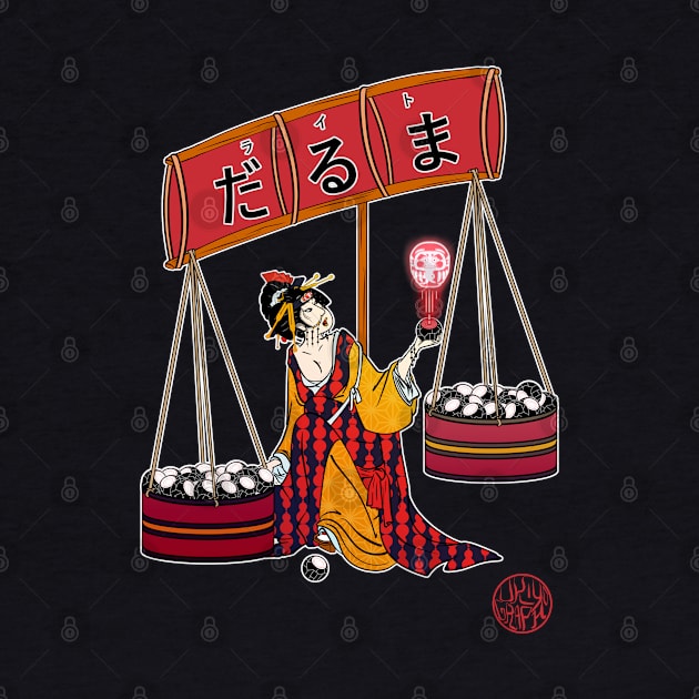 Bijinga - Raito Daruma seller by Ukiyograph